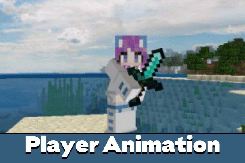 Download Player Animation Mod Minecraft android on PC