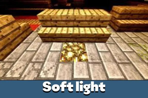 Soft Light in Parallax Shaders for Minecraft PE