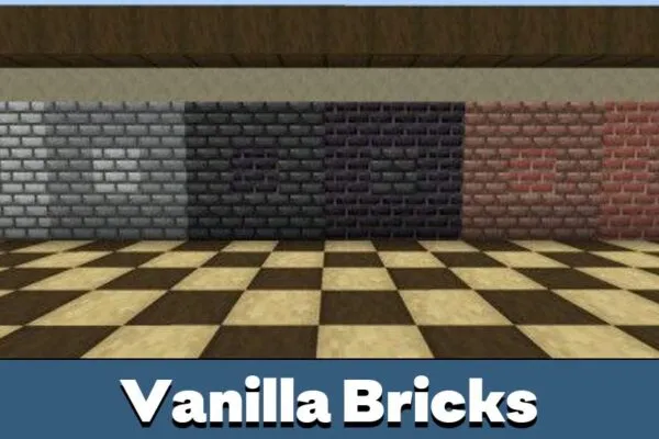 Vanilla Brick in Brick Texture Pack for Minecraft PE