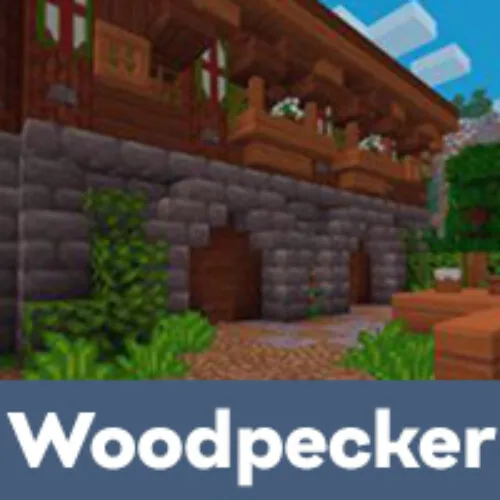 Woodpecker Texture Pack for Minecraft PE