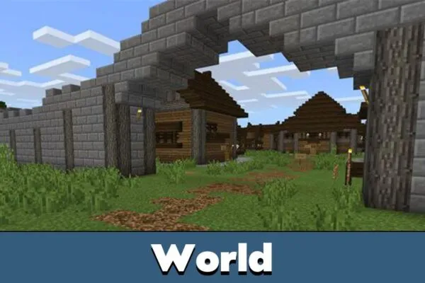 World in Bdoubleo Texture Pack for Minecraft PE