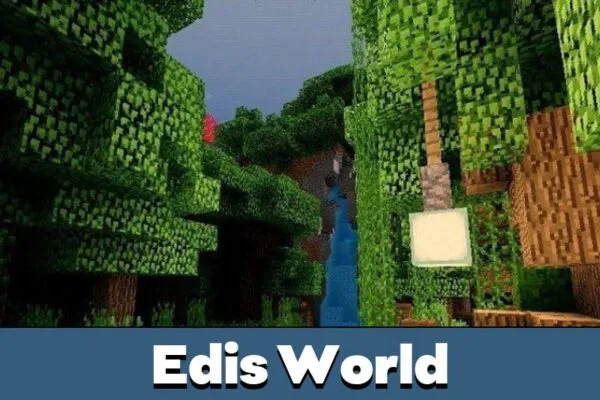 World in Edis Shaders for Minecraft PE