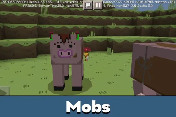 Mobs in Adventure Time Texture Pack for Minecraft PE