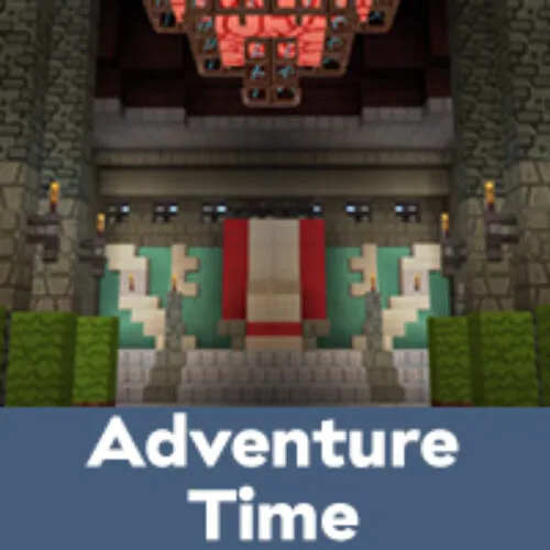 Adventure Time Texture Pack for Minecraft PE