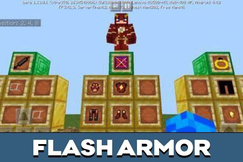 Flash Lucky Block Mod for Minecraft