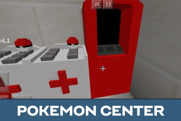 Poketmon center Mod for Minecraft PE