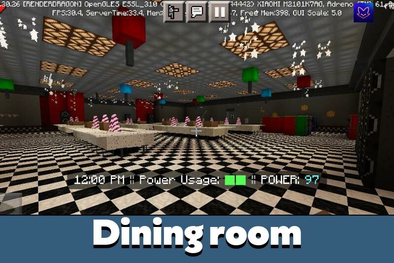 Download Maps Five Nights at Freddy's FNAF for Minecraft PE