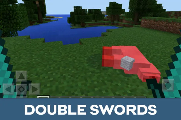 Double Sword Dual Wield Mod for Minecraft PE