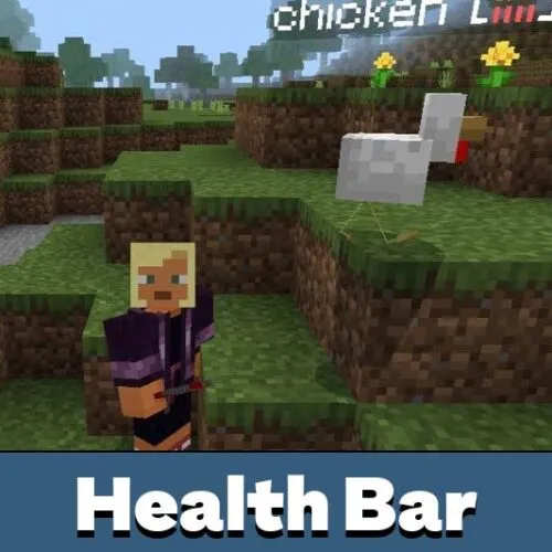 Health Bar Mod for Minecraft PE