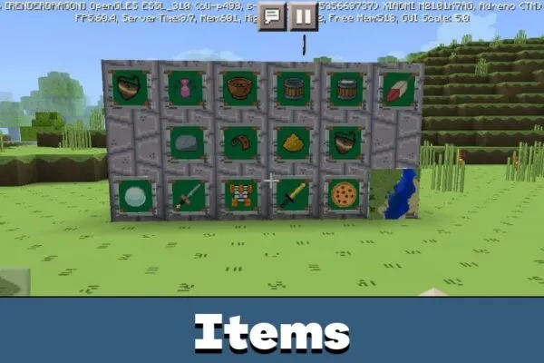 Items in Adventure Time Texture Pack for Minecraft PE