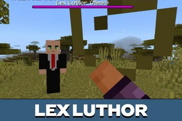 Lex Luthor from Superman Mod for Minecraft PE