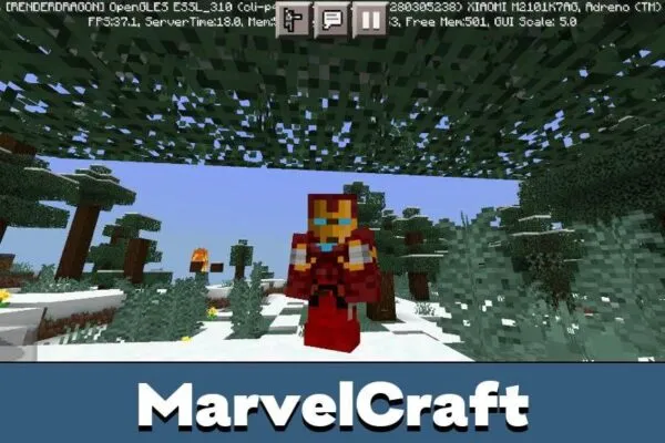 Marvel Craft Mod for Minecraft PE