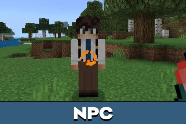 NPC from Traps Mod for Minecraft PE