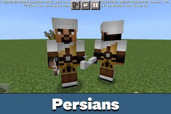 Persians in Soldiers Mod for Minecraft PE