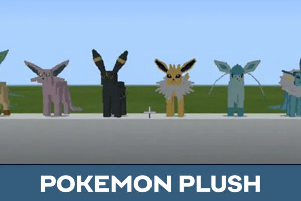 Pokemon Plush Mod for Minecraft PE