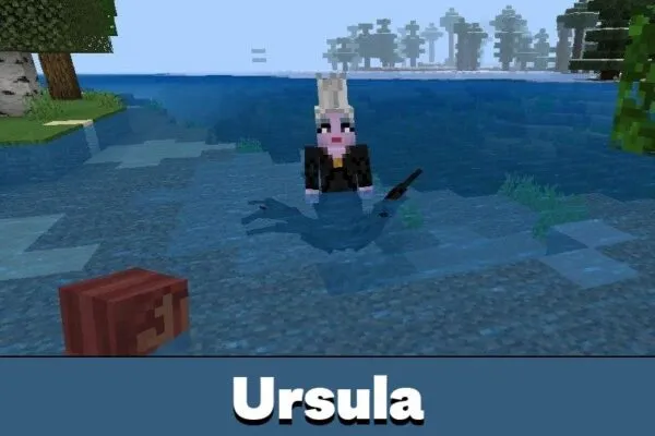 Ursula from Mermaid Mod for Minecraft PE