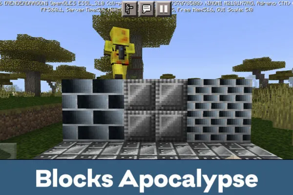 Blocks apocalypse in Texture Pack for Minecraft PE