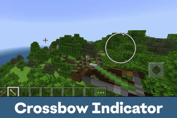 Crossbow indicator Texture Pack for Minecraft PE