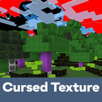 Cursed Texture Pack for Minecraft PE