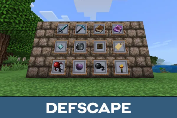 Defscape 32x Texture Pack for Minecraft PE