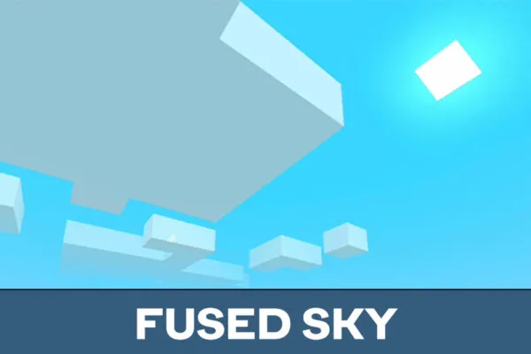 Fused Sky in Simple Shaders for Minecraft PE