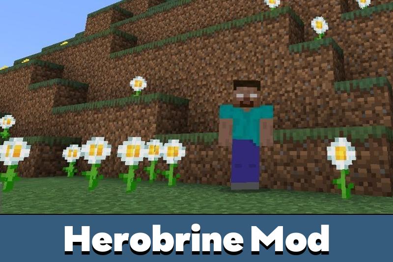 Herobrine with sword