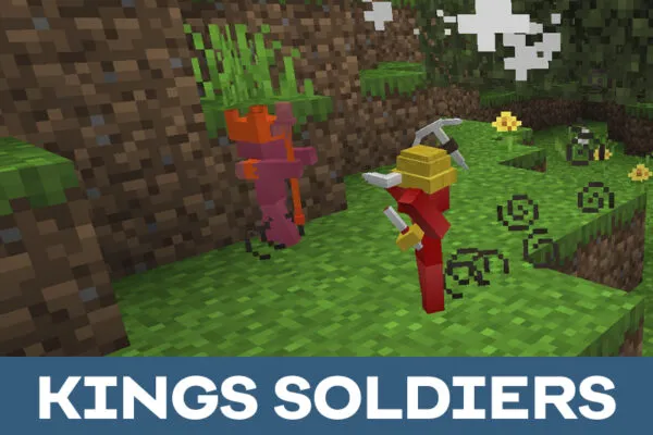 King Clay Soldiers Mod for Minecraft PE