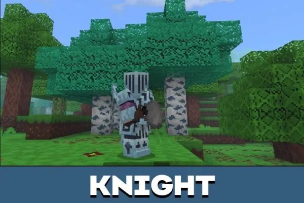 Knight from Armor Texture Pack for Minecraft PE
