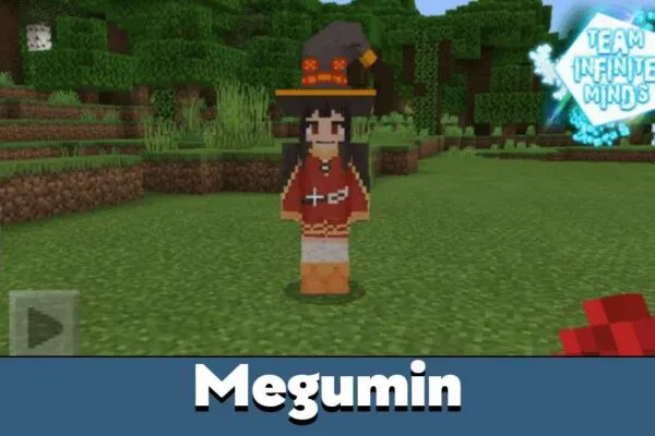 Megumin Mod for Minecraft PE