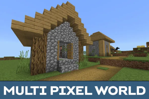 World in Multi Pixel 32x Texture Pack for Minecraft PE