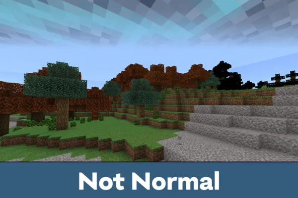 Not normal Cursed Texture Pack for Minecraft PE