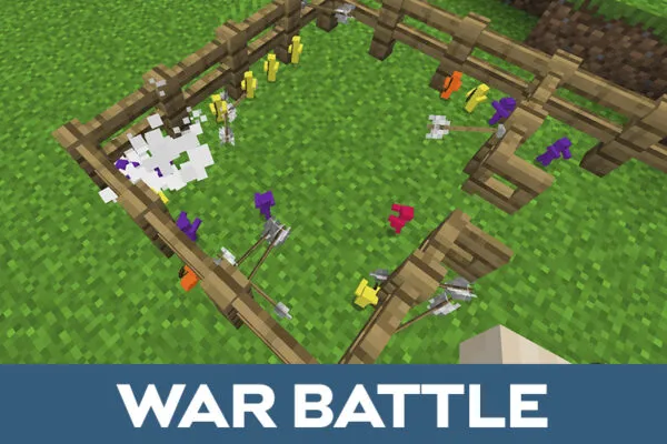 War Battle Soldiers Mod for Minecraft PE