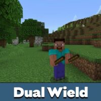 Dual Wield Mod for Minecraft PE