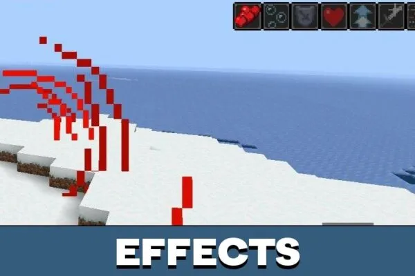 Effects from Hulk Mod for Minecraft PE