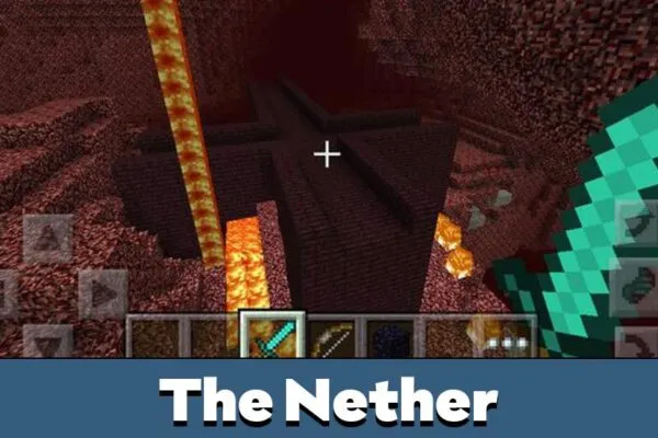 The Nether in Minecraft PE 0.12