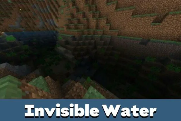 Invisible Water Textures for Minecraft PE