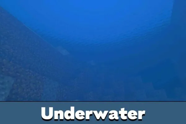 Underwater from Sildurs Vibrant Shaders for Minecraft PE