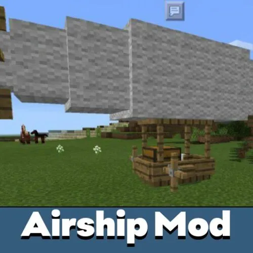 Airship Mod for Minecraft PE