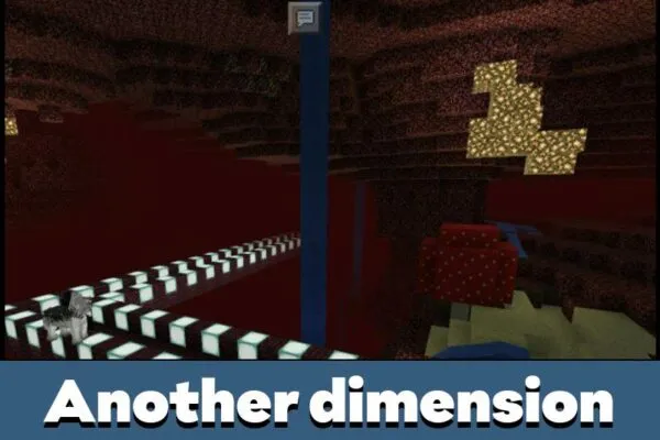 Another Dimension from Twilight Forest Map for Minecraft PE