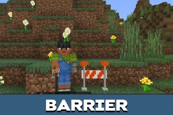 Barrier from Road Mod for Minecraft PE