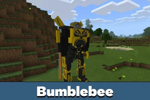 Bumblebee from from Transformers Mod for Minecraft PE