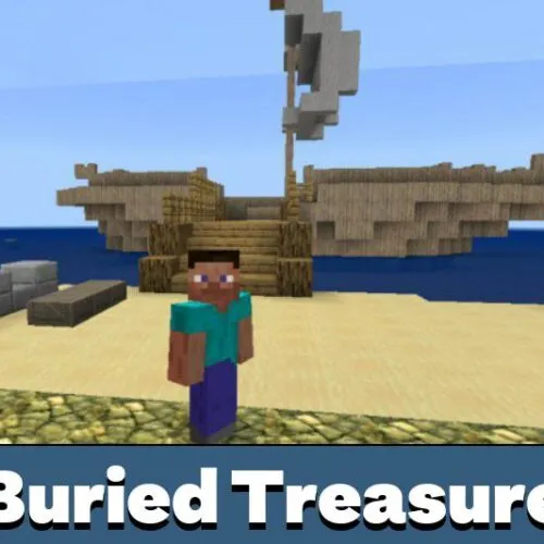 Buried Treasure Map for Minecraft PE