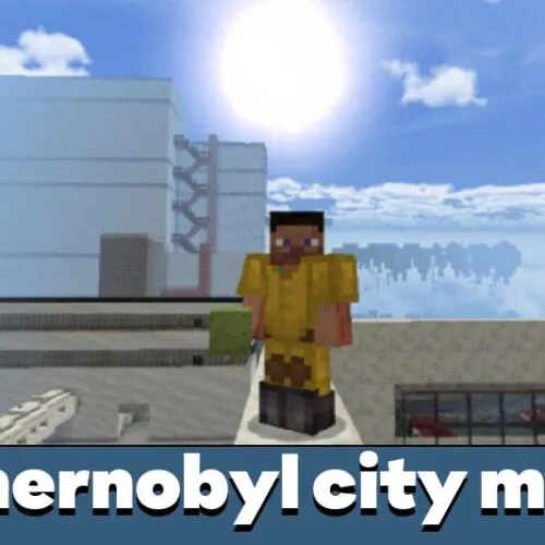 Chernobyl City Map for Minecraft PE