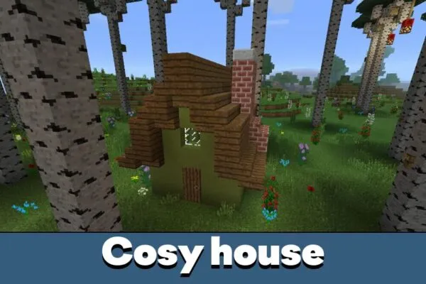 Cosy House from Twilight Forest Map for Minecraft PE