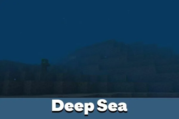 Deep Sea from Desert Survival Map for Minecraft PE