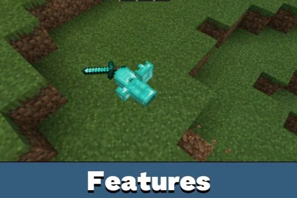 Features from Item Physics Mod for Minecraft PE