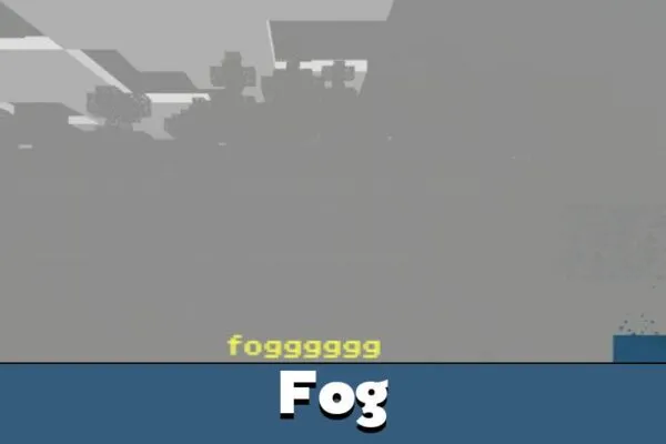 Fog from Fog Mod for Minecraft PE