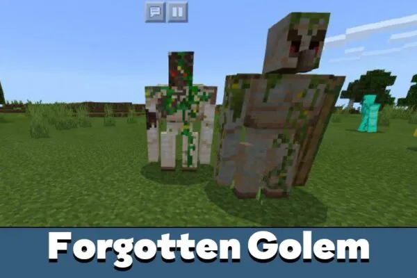 Forgotten Golem from Golem Mod for Minecraft PE