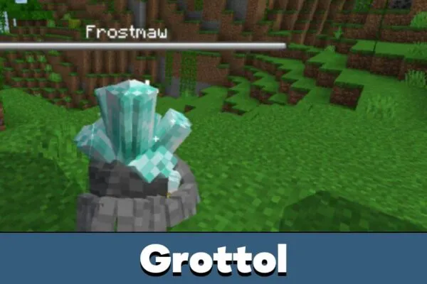 Grottol from Mowzies Mobs Mod for Minecraft PE