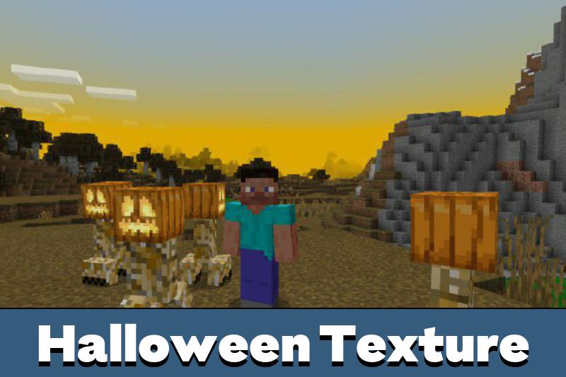Classic Halloween Texture Pack (1.20) - MCPE/Bedrock 